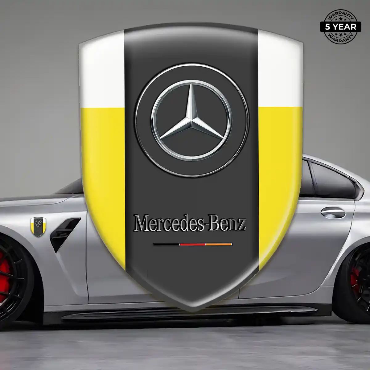 Mercedes Emblem Crest Superior Craft