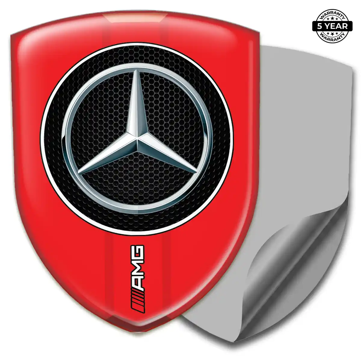 Mercedes Emblem Domed Badge Signature Grade