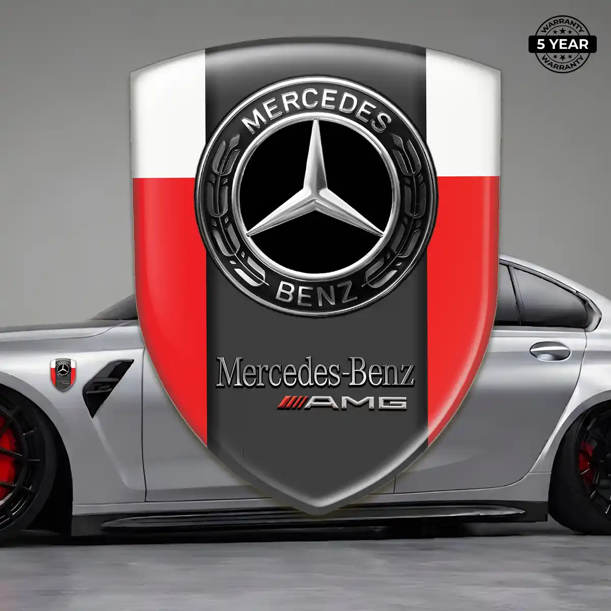 Mercedes Emblem Elite Finish