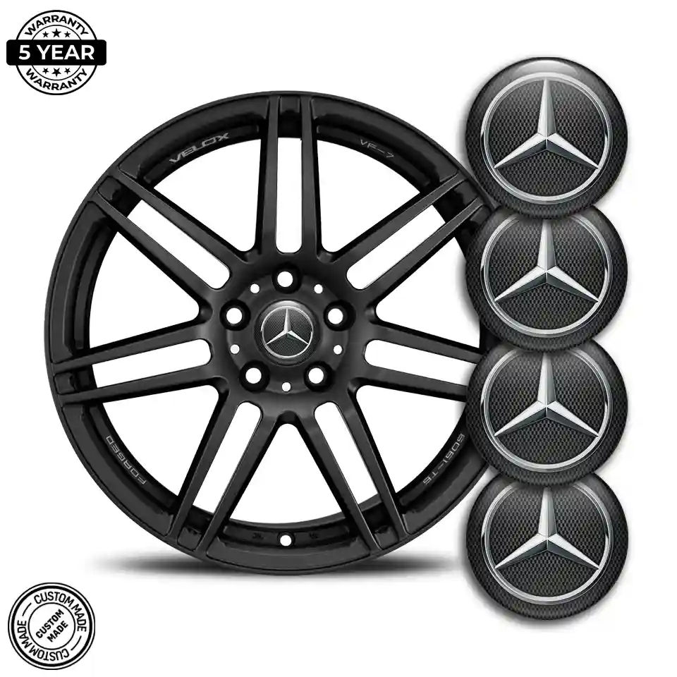 Mercedes Emblem Epoxy Self-Adhesive High Quality