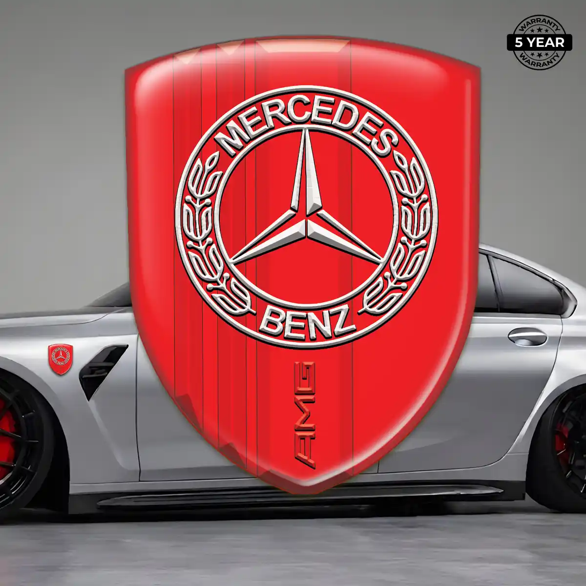 Mercedes Emblem Logo Badge Elite Finish
