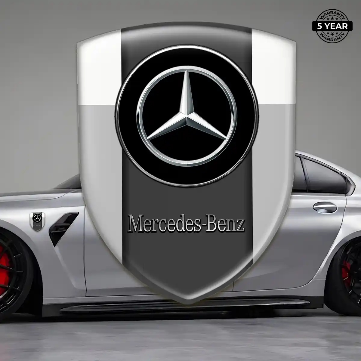Mercedes Emblem Logo Badge Refined Design