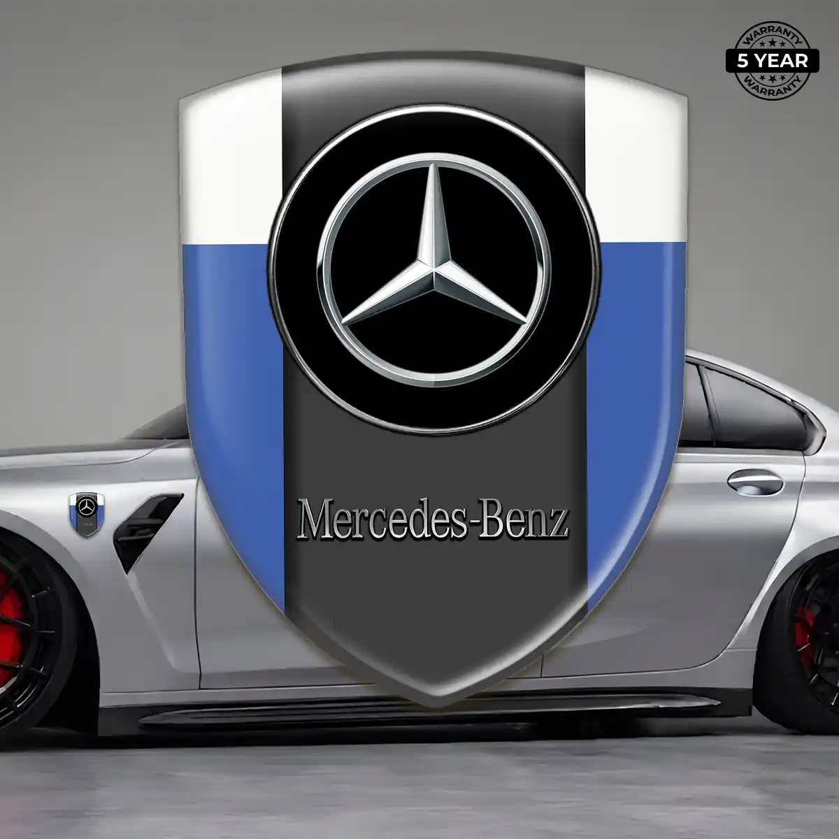 Mercedes Emblem Logo Badge Signature Grade