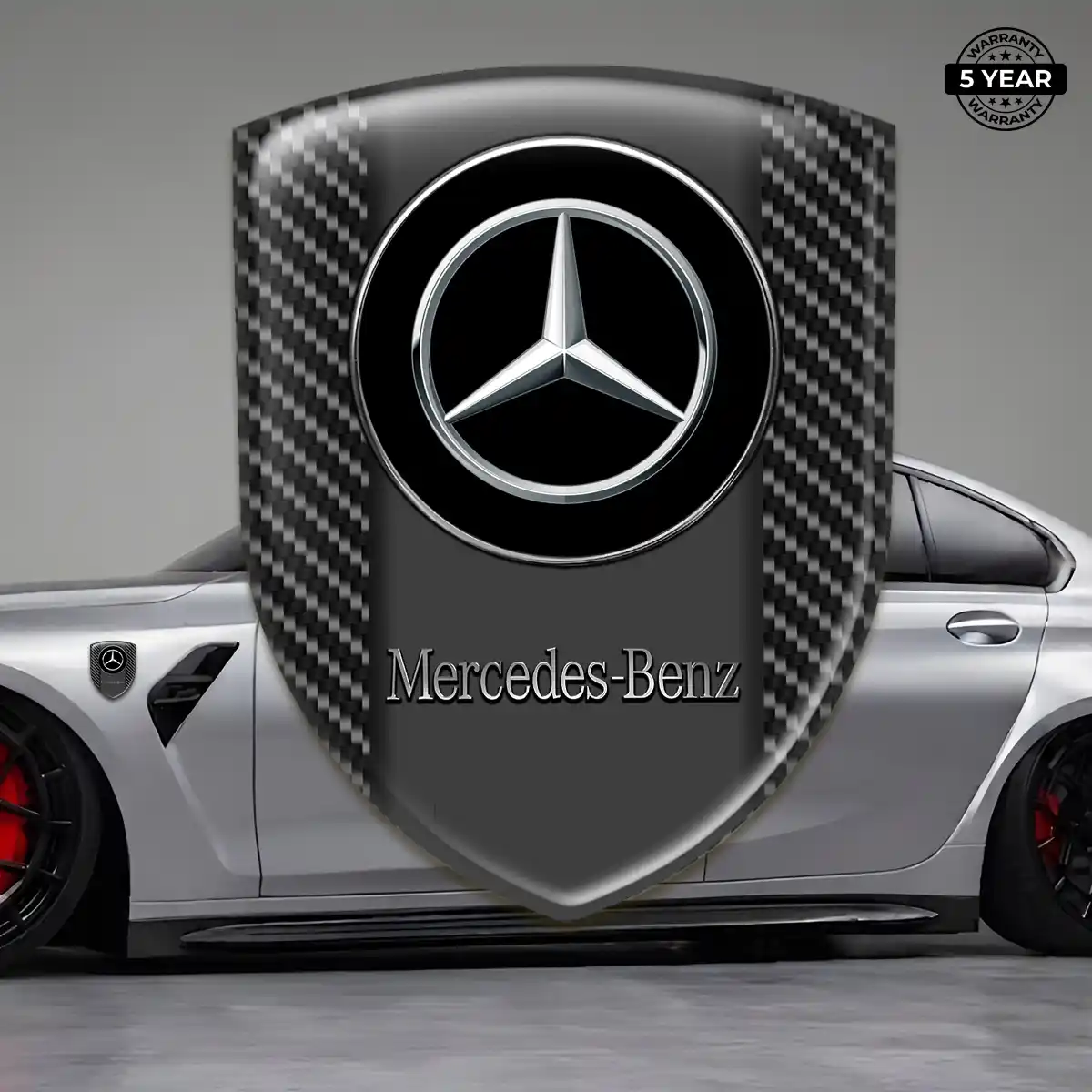 Mercedes Emblem Logo Badge Superior Craft