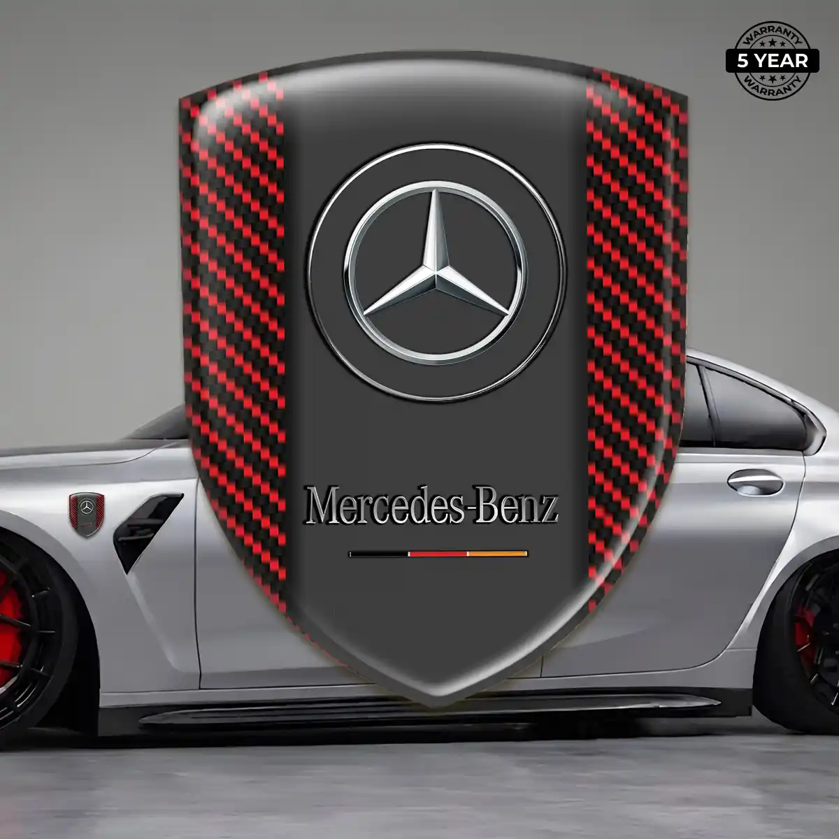 Mercedes Emblem Logo Elite Finish
