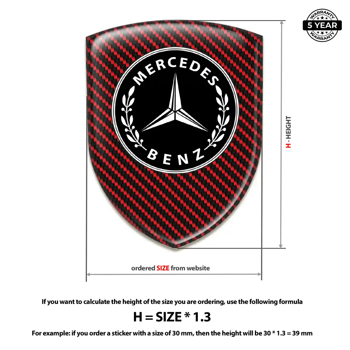 Mercedes Emblem Logo Prestige Line