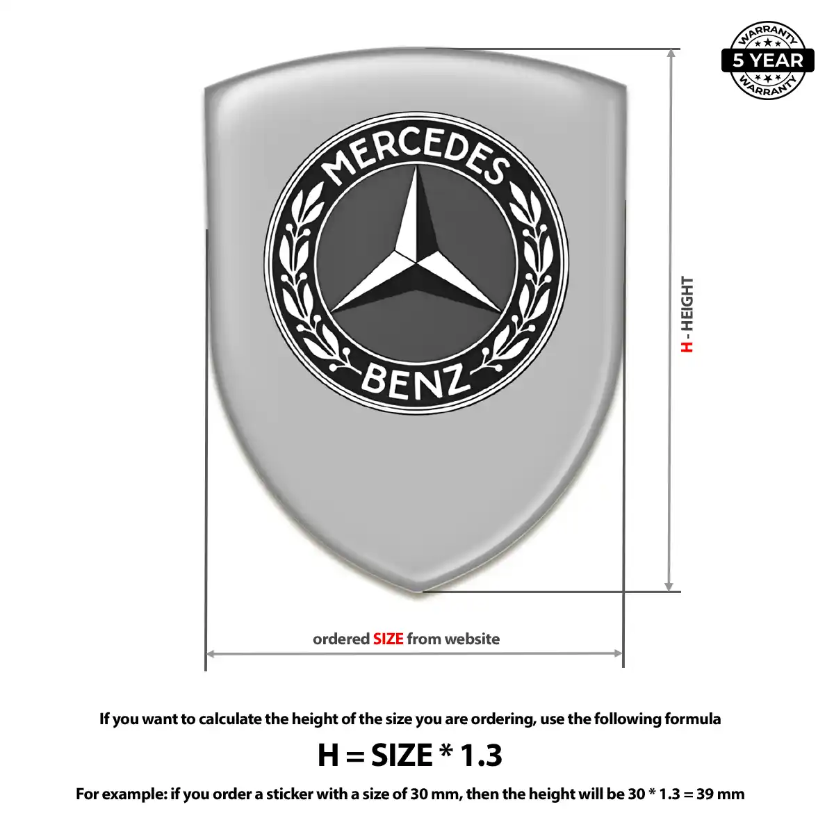 Mercedes Emblem Logo Refined Design