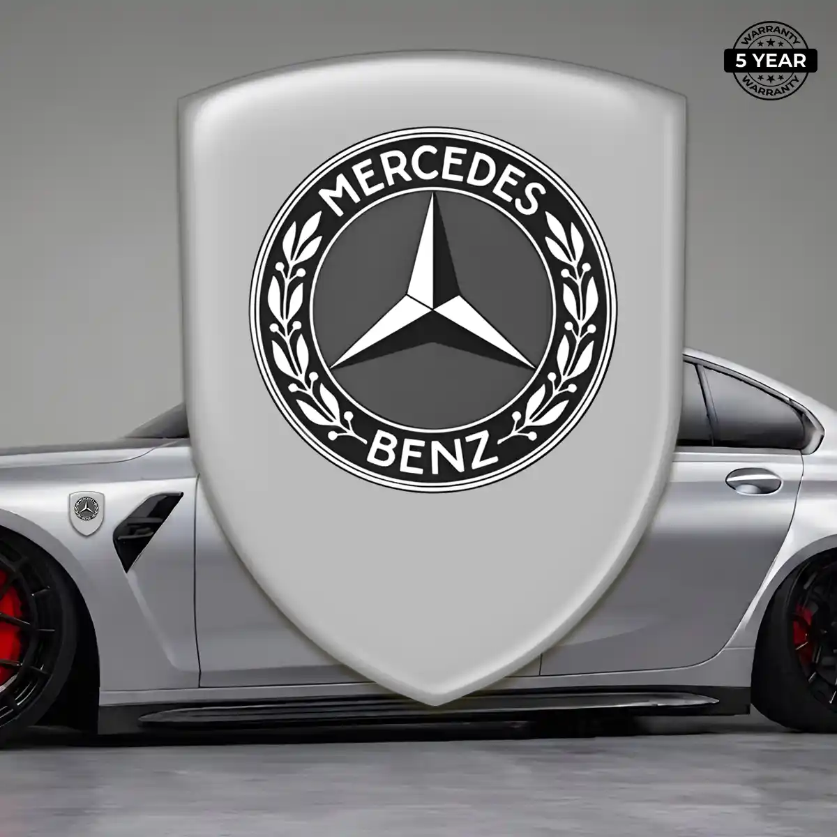 Mercedes Emblem Logo Refined Design