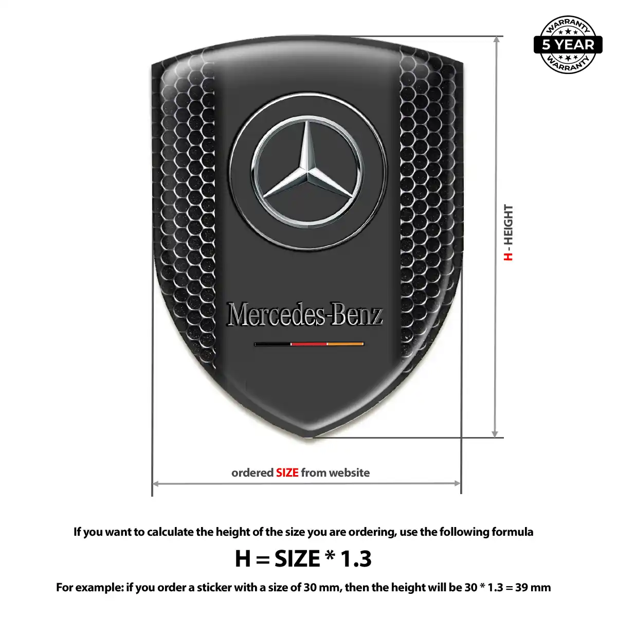 Mercedes Emblem Prestige Line