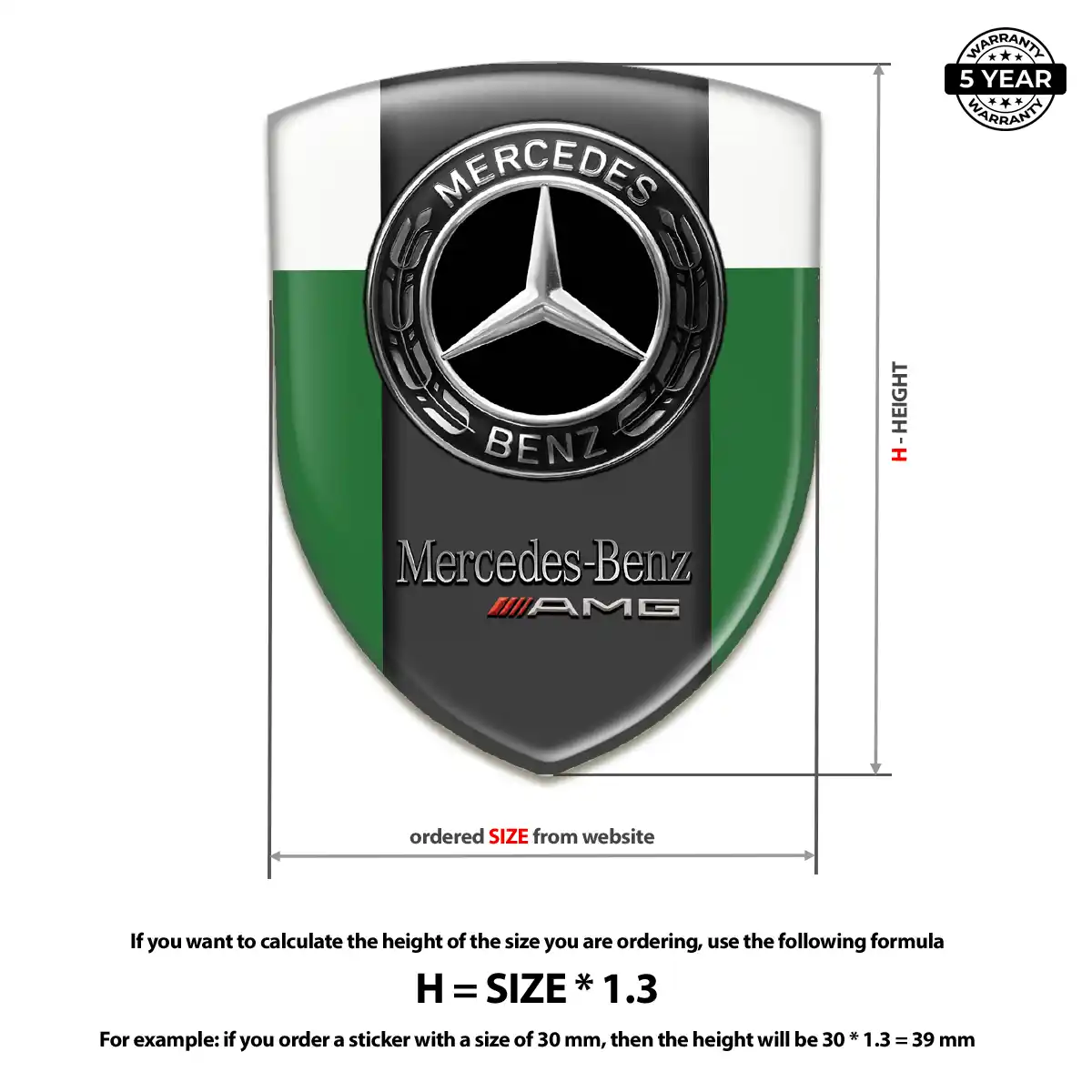 Mercedes Emblem Refined Design