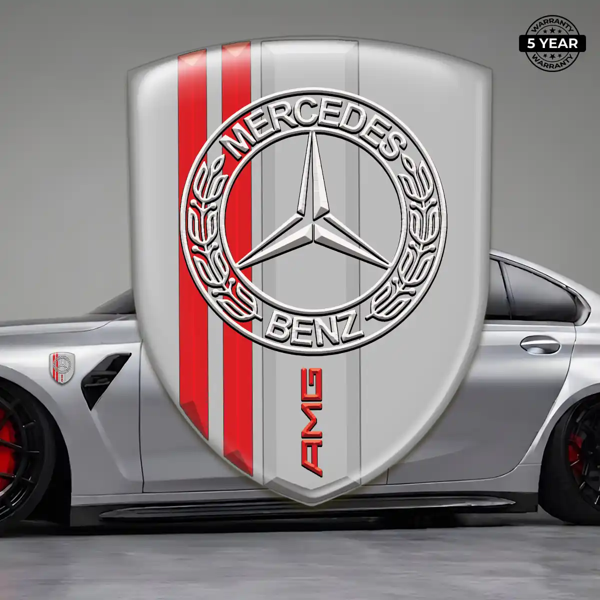 Mercedes Emblem Shield Prime Quality