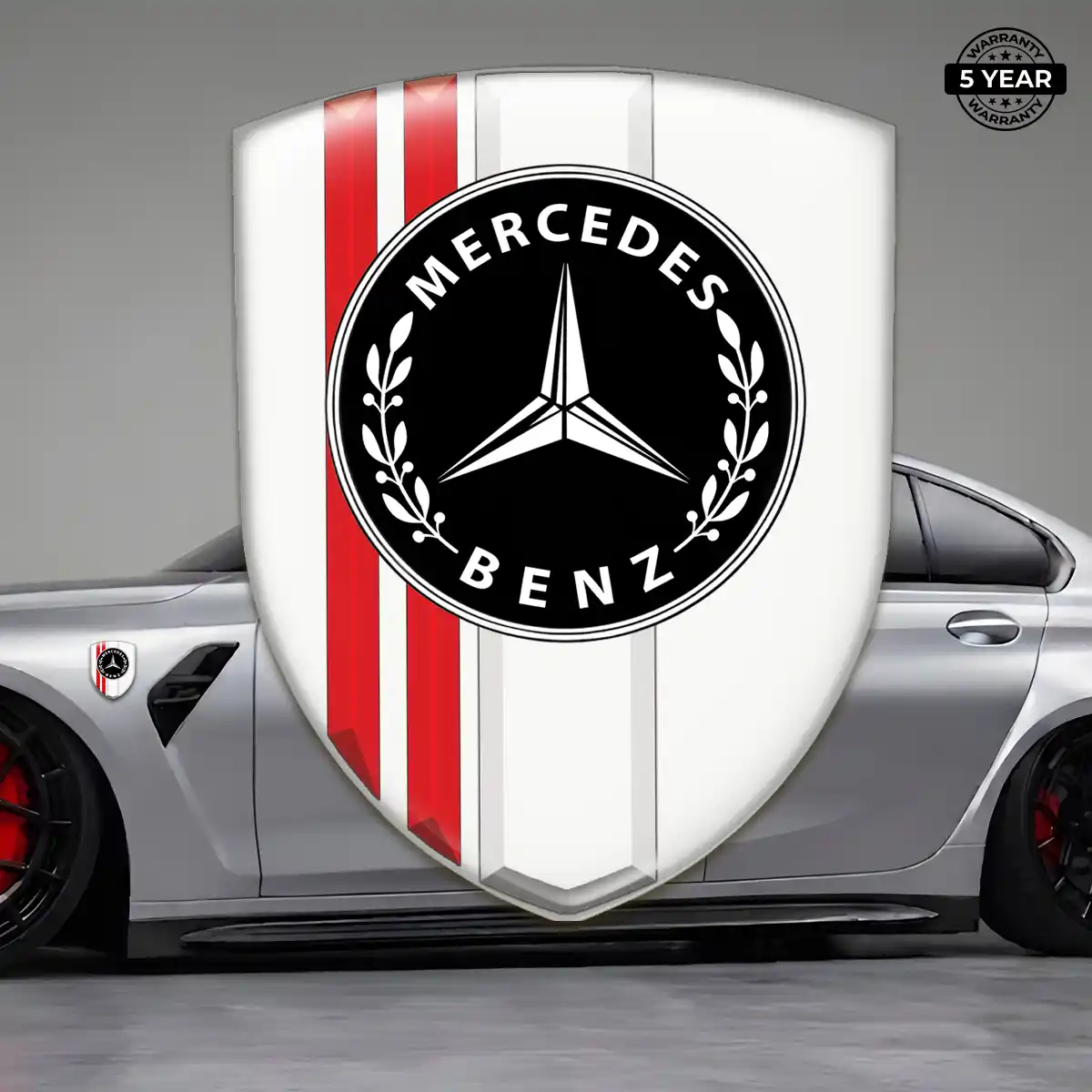 Mercedes Emblem Shield Superior Craft