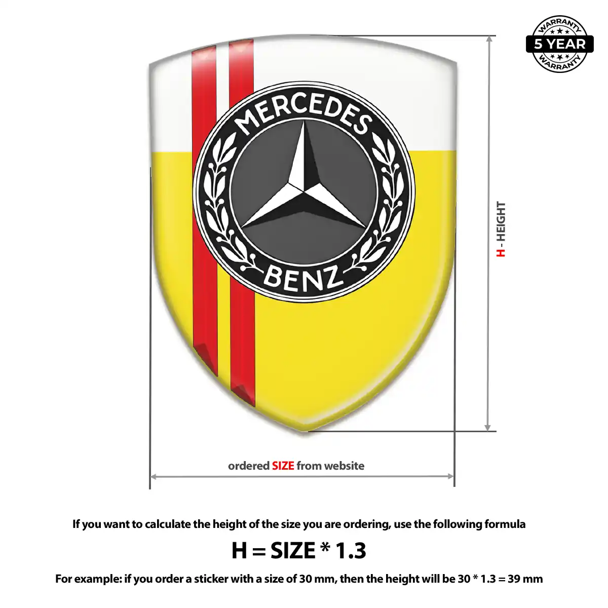 Mercedes Emblem Signature Grade