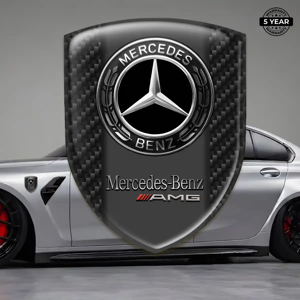 Mercedes Emblem Silicone Elite Finish