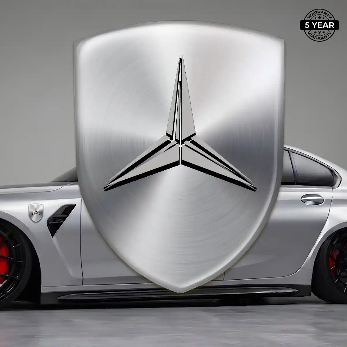 Mercedes Emblem Silicone Refined Design