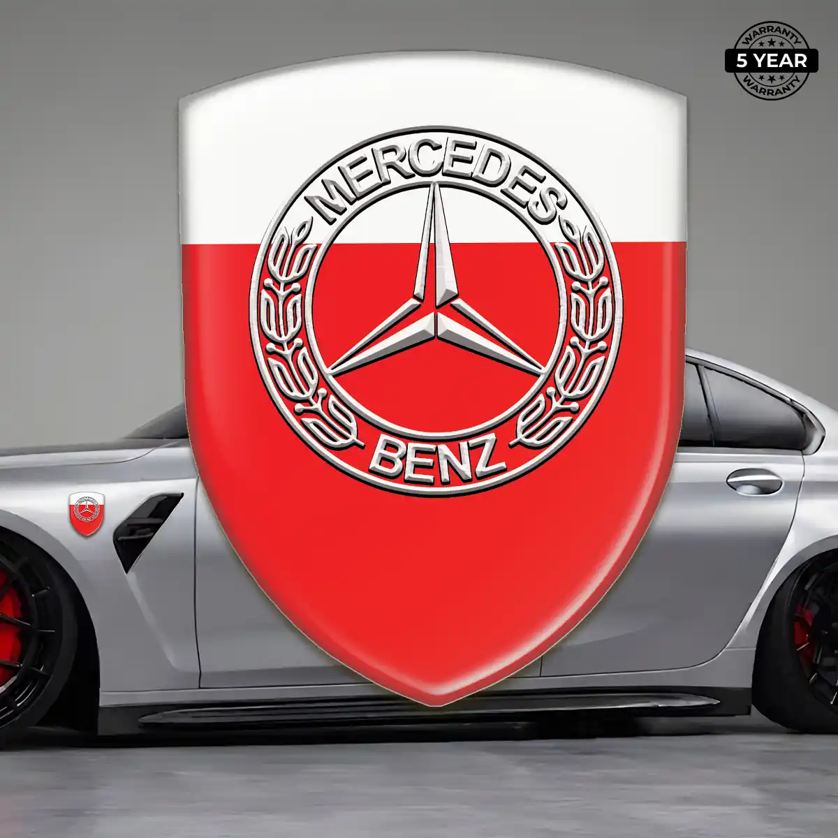 Mercedes Emblem Silicone Signature Grade