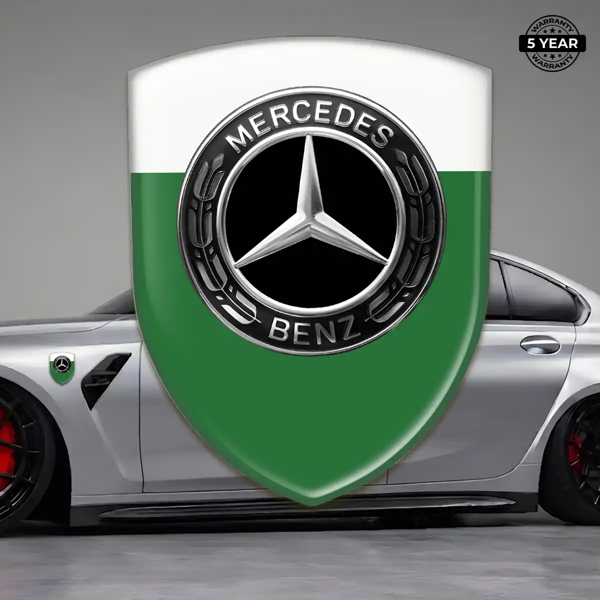 Mercedes Emblem Silicone Sleek Style