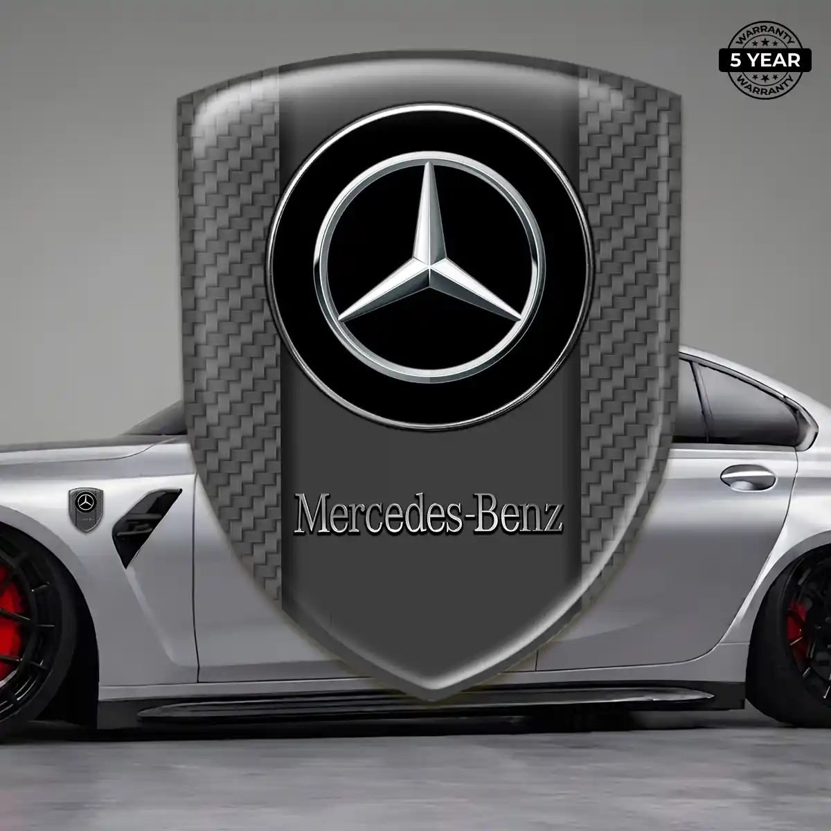 Mercedes Emblem Silicone Superior Craft