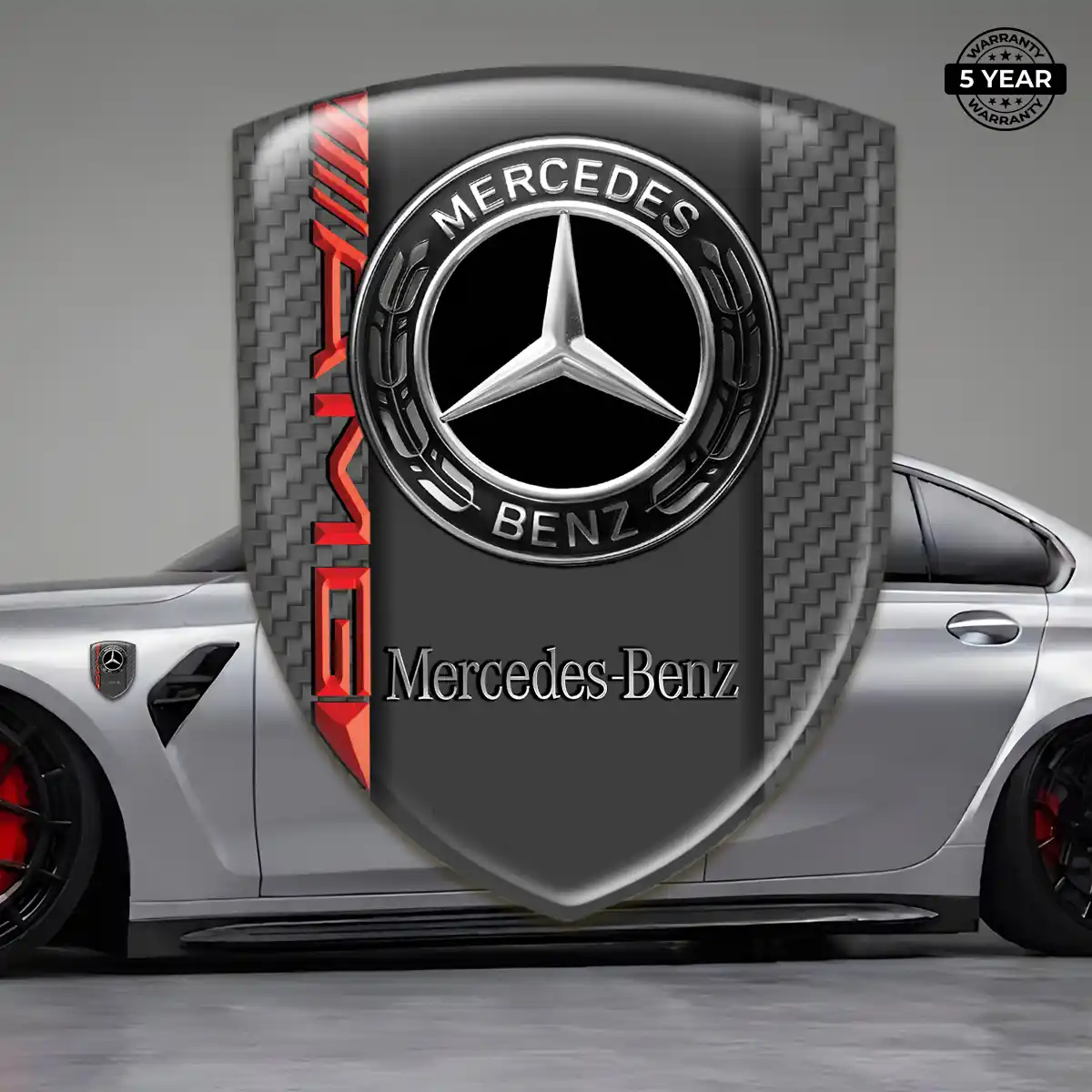 Mercedes Emblem Sleek Style