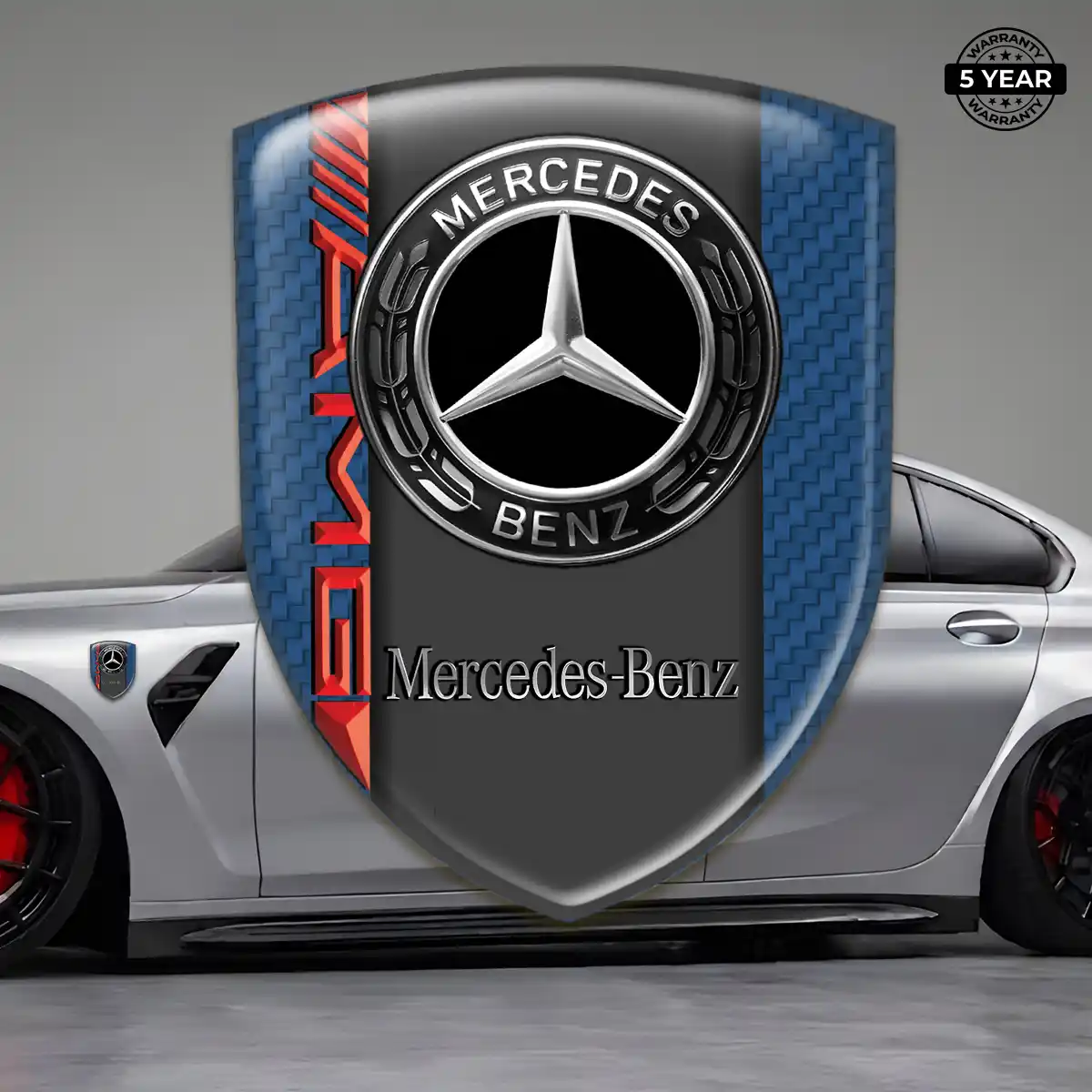 Mercedes Logo Badge Signature Grade