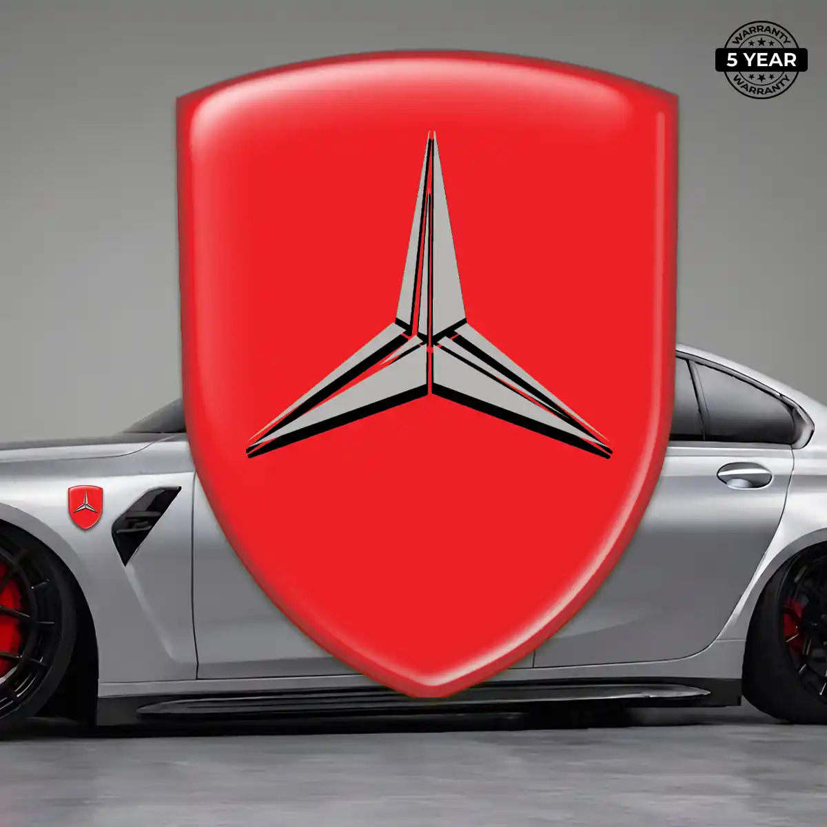 Mercedes Logo Emblem Prestige Line