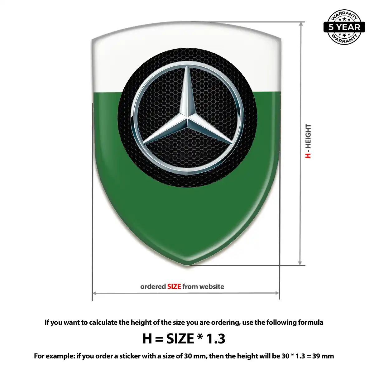 Mercedes Logo Emblem Prime Quality