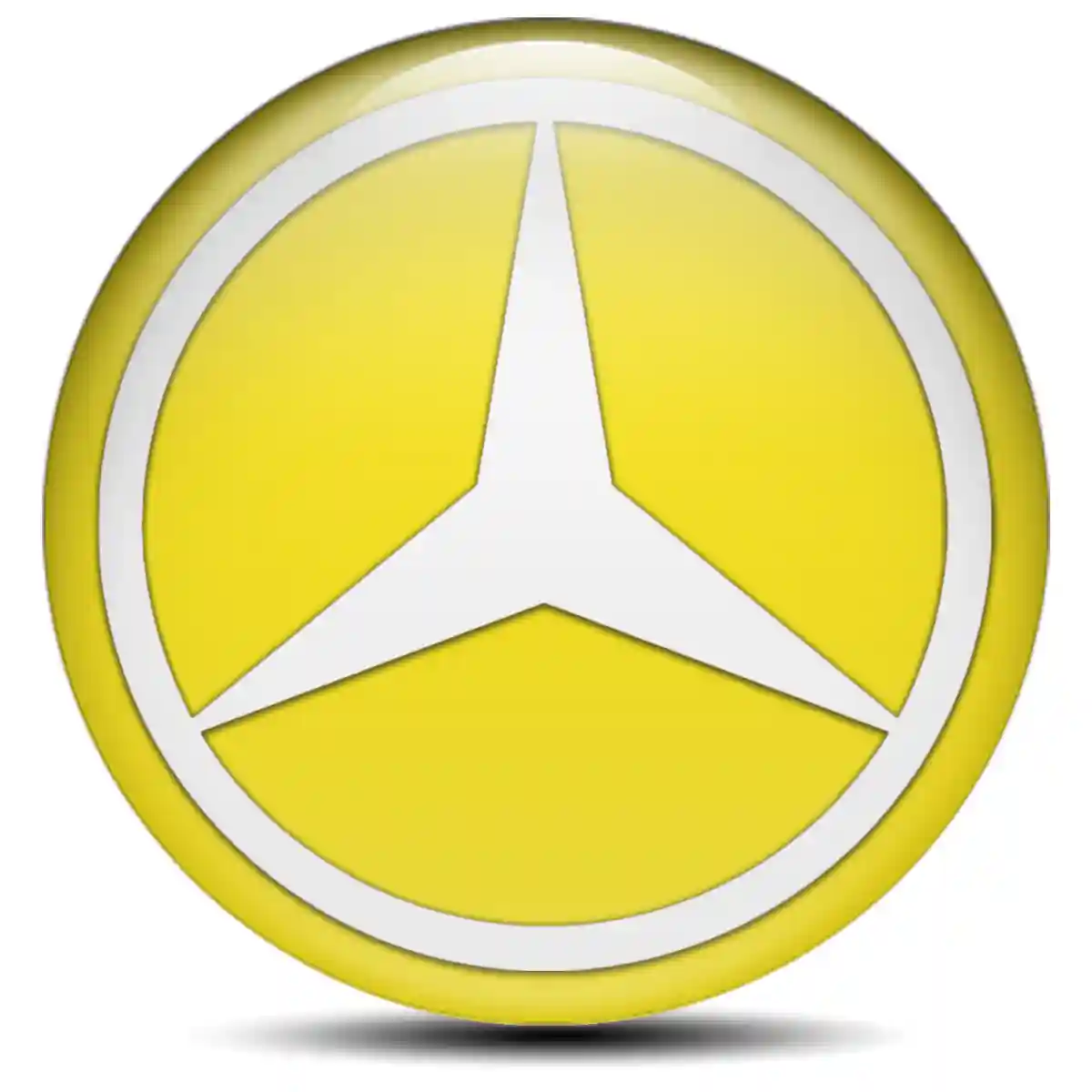 Mercedes Logo Emblem Self-Adhesive Stylish Design