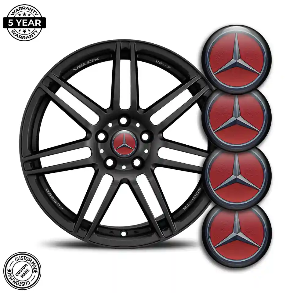 Mercedes Logo Silicone Badge Stylish Design