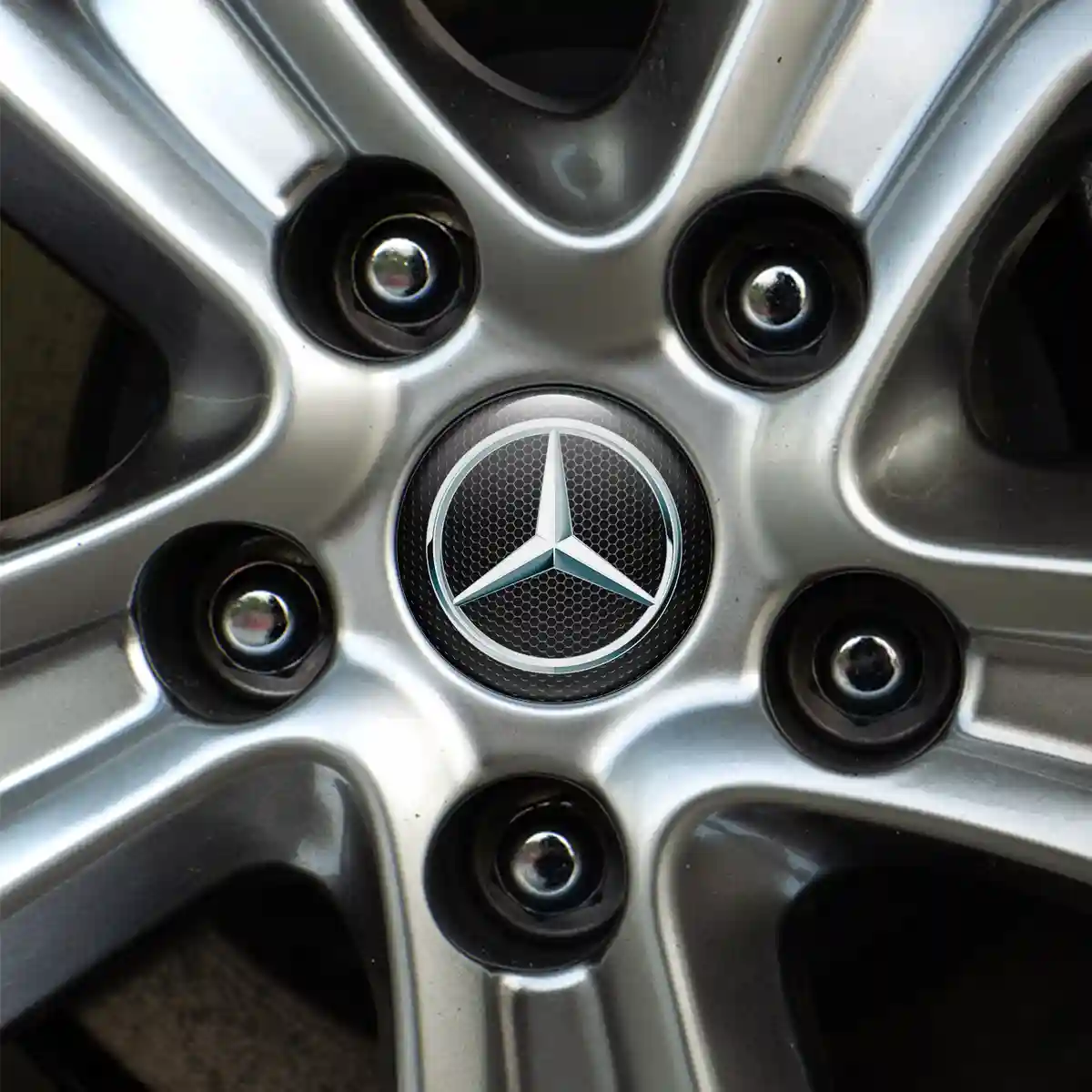 Mercedes Logo Sticker High Quality