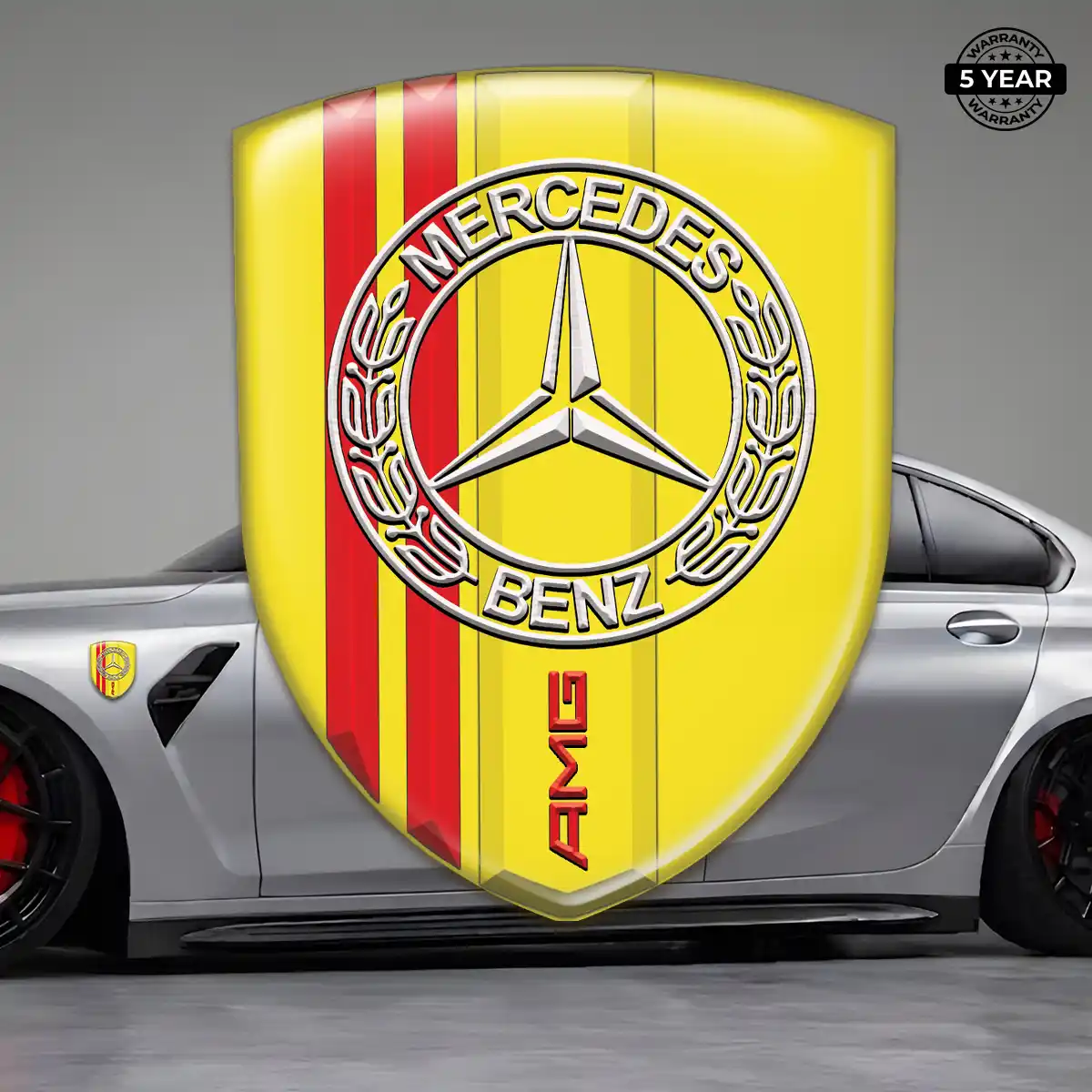 Mercedes Logo Sticker Superior Craft