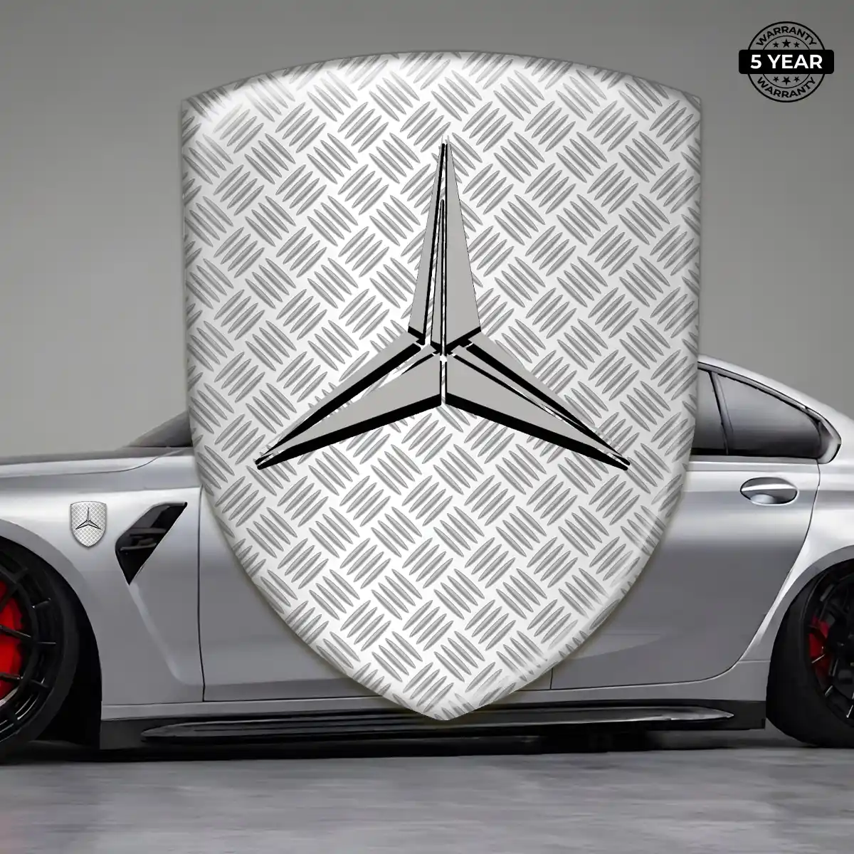 Mercedes Resin Badge Sticker Prime Quality