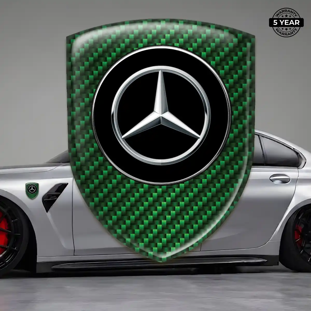Mercedes Silicone Badge Prestige Line