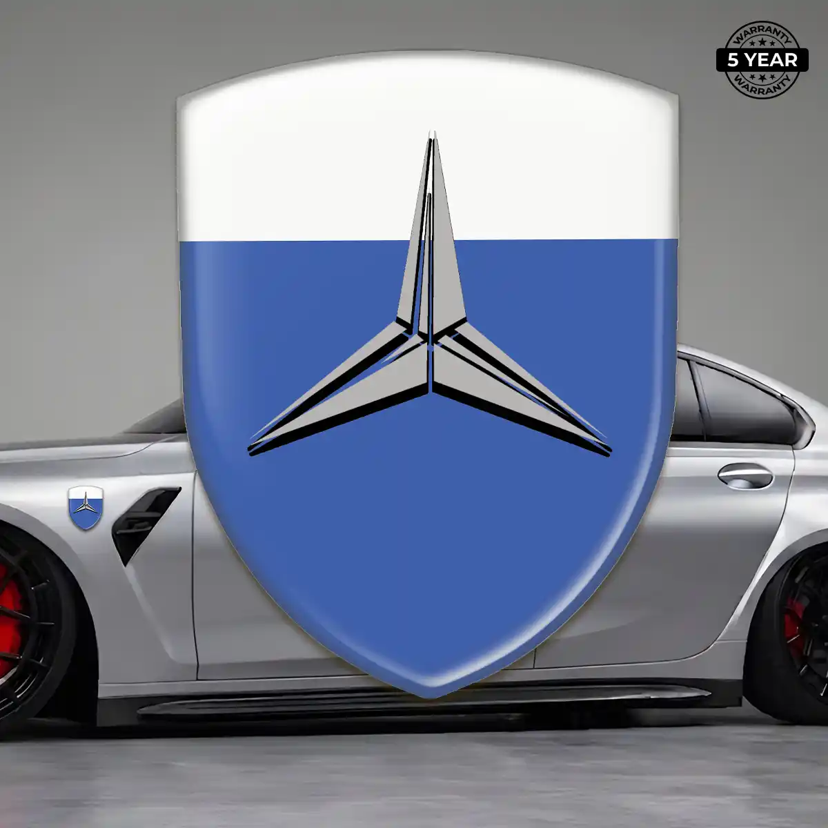 Mercedes Silicone Badge Signature Grade