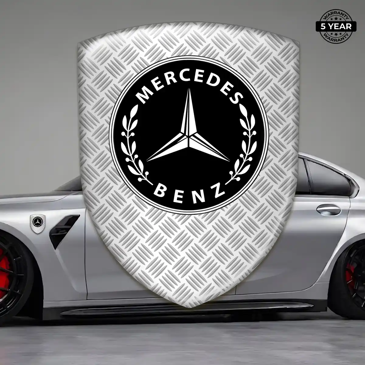 Mercedes Silicone Badge Superior Craft
