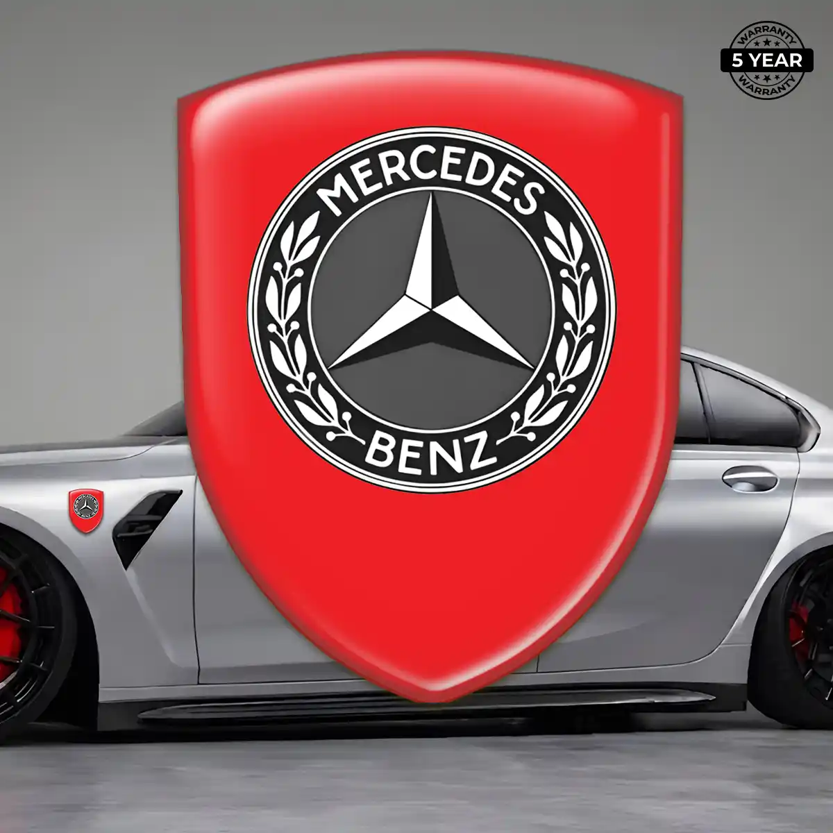 Mercedes Silicone Emblem Prestige Line
