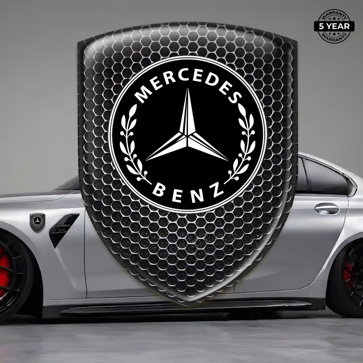 Mercedes Silicone Emblem Refined Design