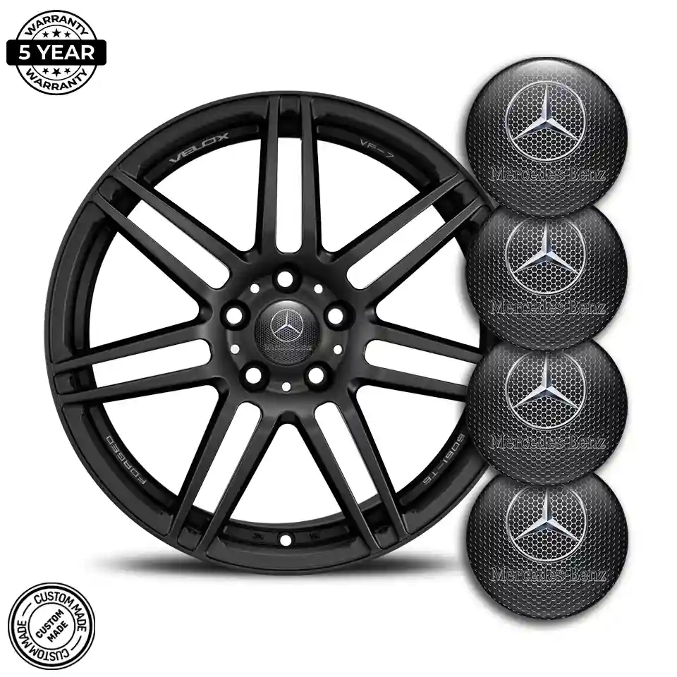 Mercedes Silicone Emblem Self-Adhesive High Quality