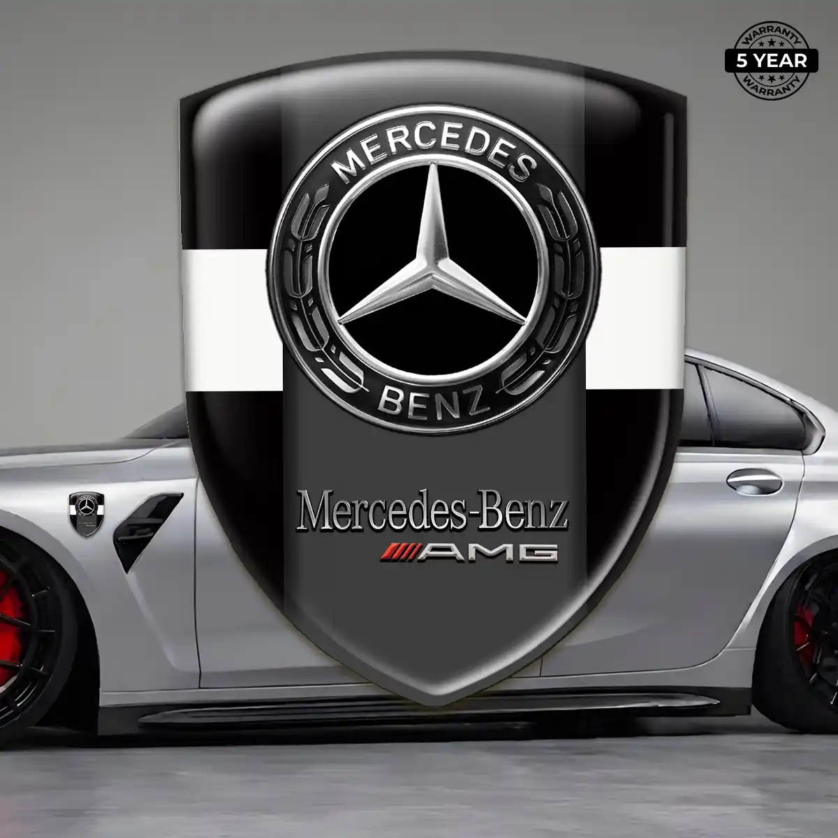 Mercedes Silicone Emblem Signature Grade