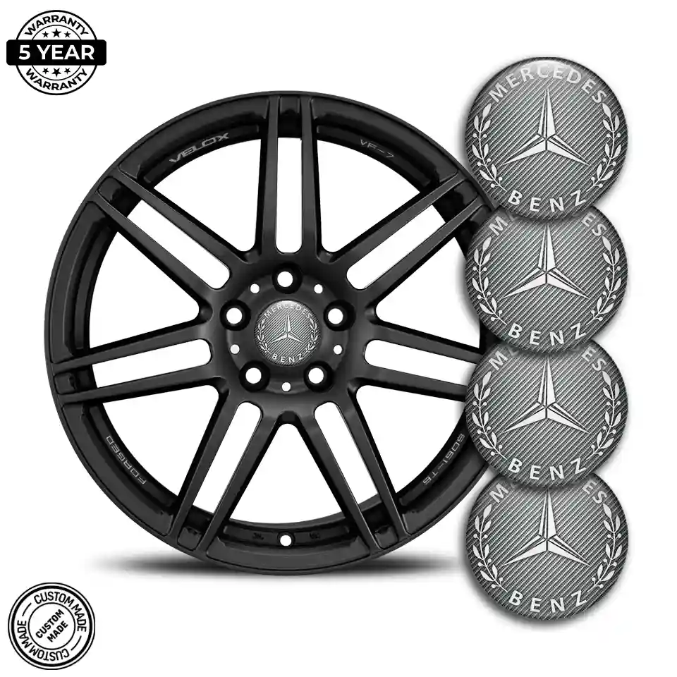 Mercedes Silicone Sticker High Quality