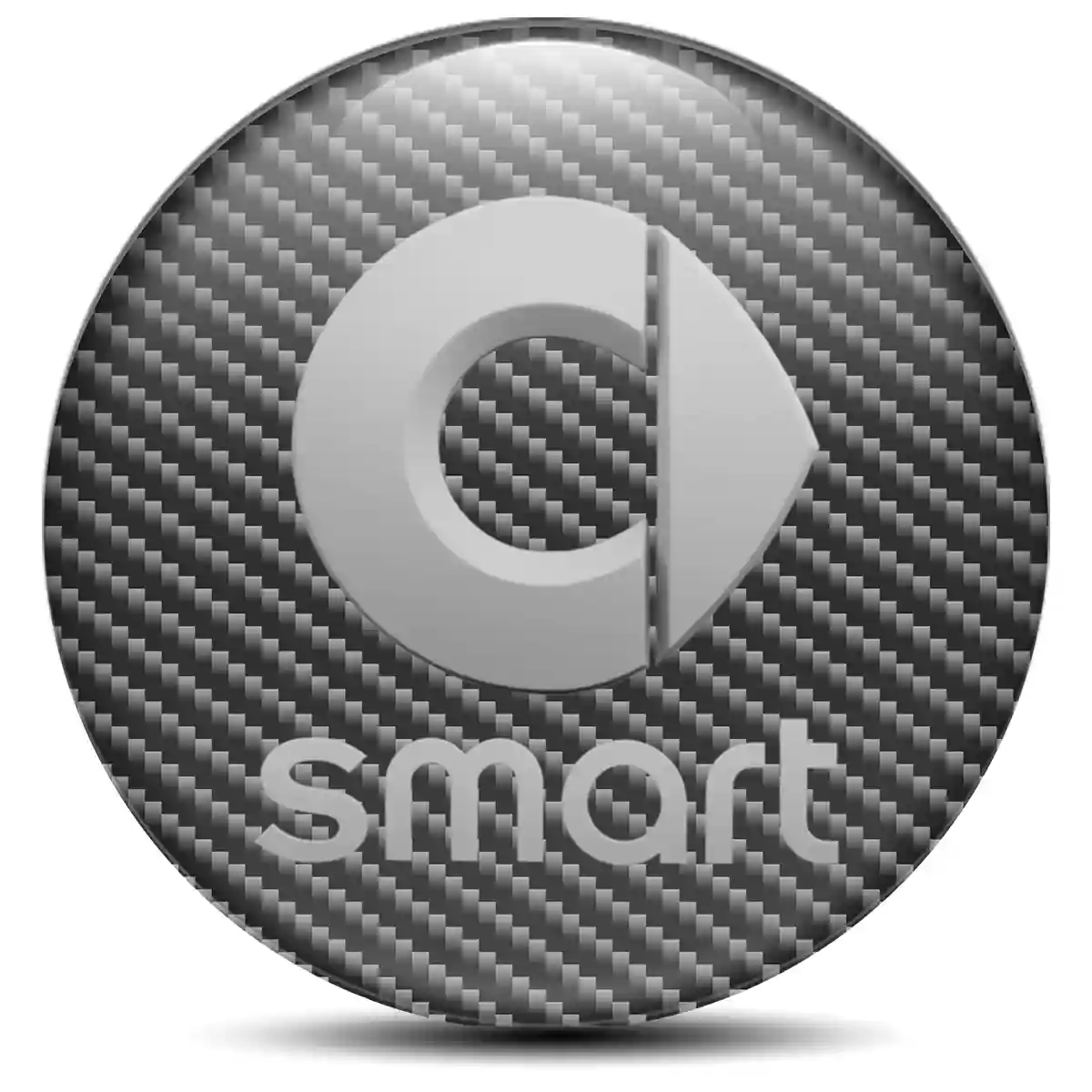 Mercedes Smart Badge Emblems Center Cap Refined Design