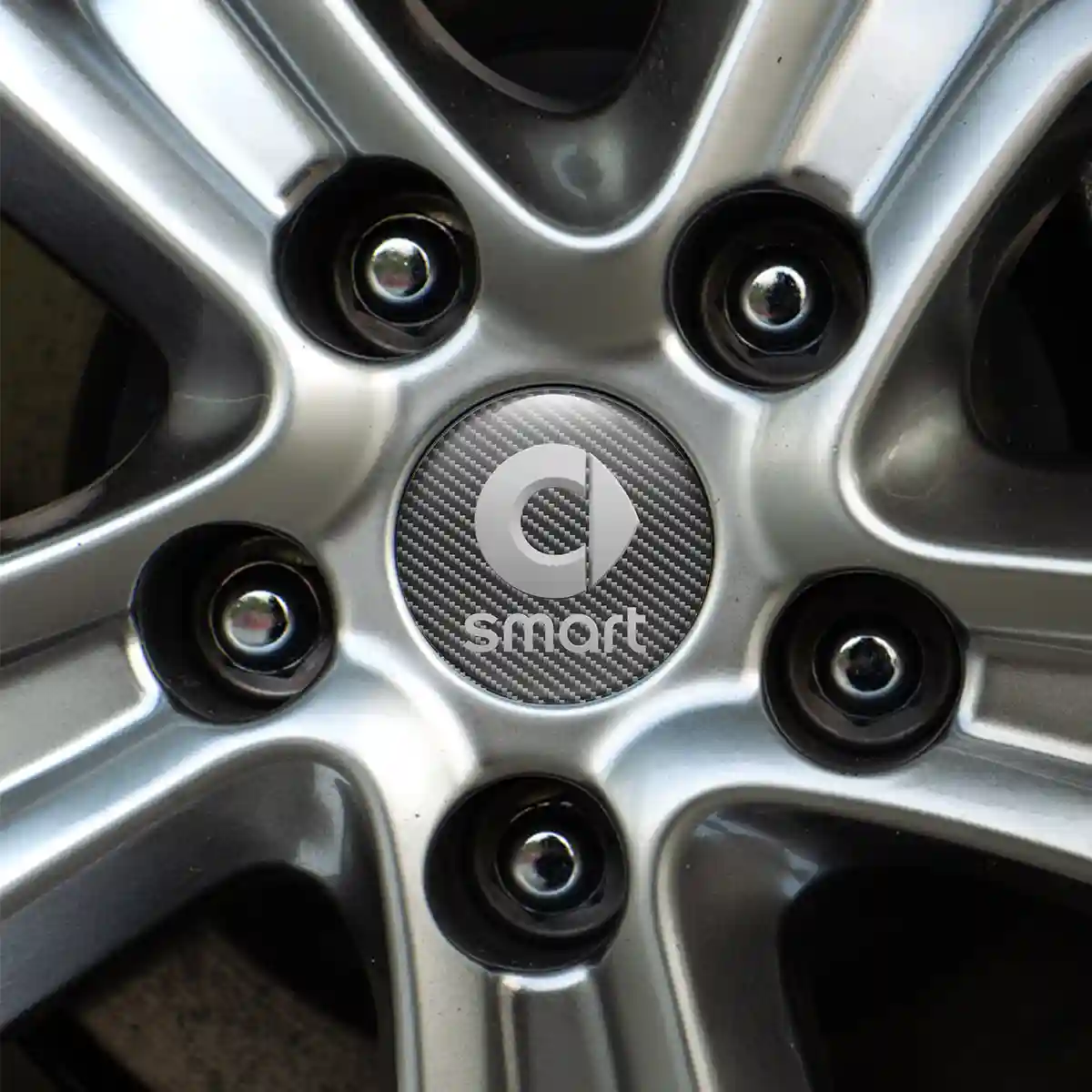 Mercedes Smart Badge Emblems Center Cap Refined Design