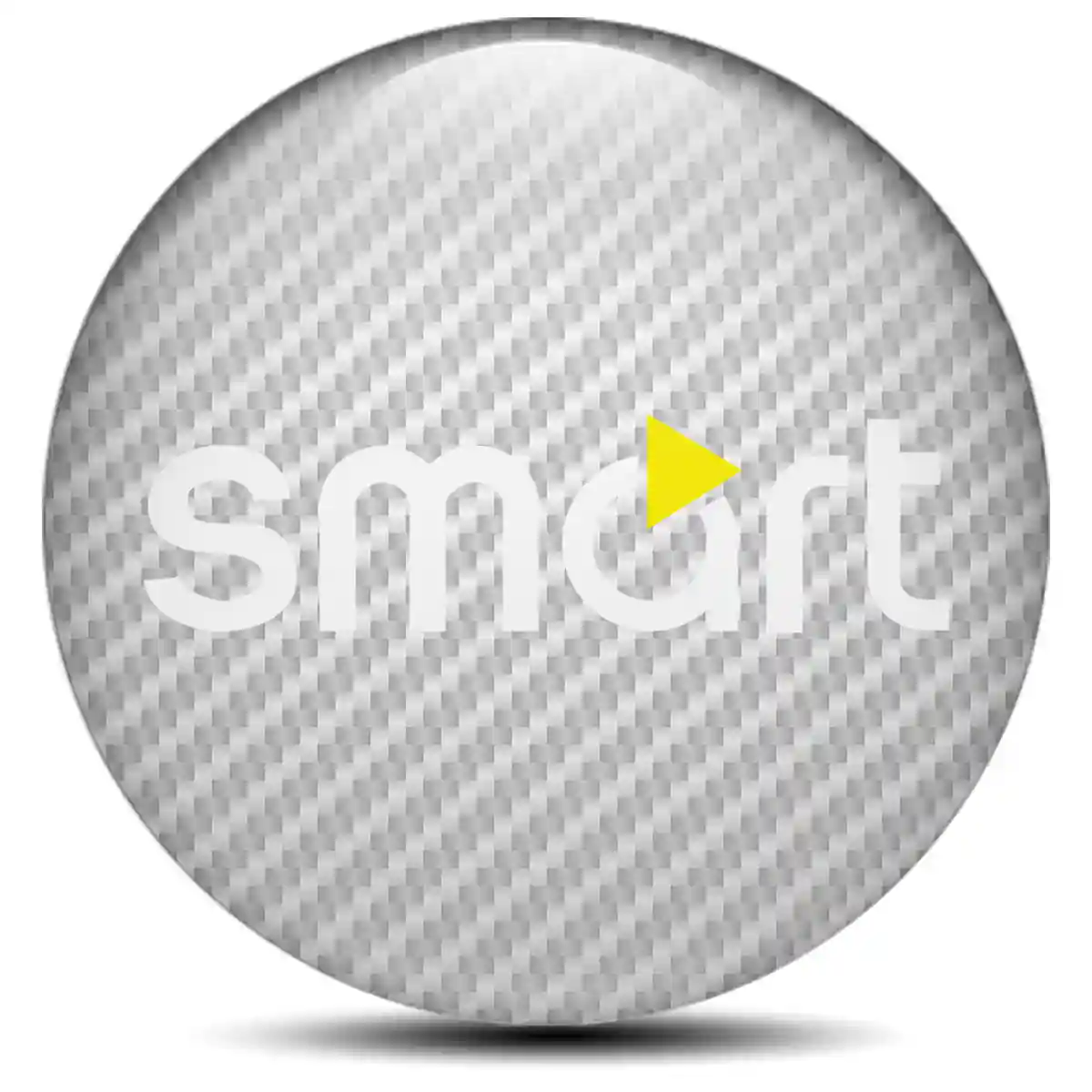 Mercedes Smart Badge Emblems Center Cap Self-Adhesive Sleek Style