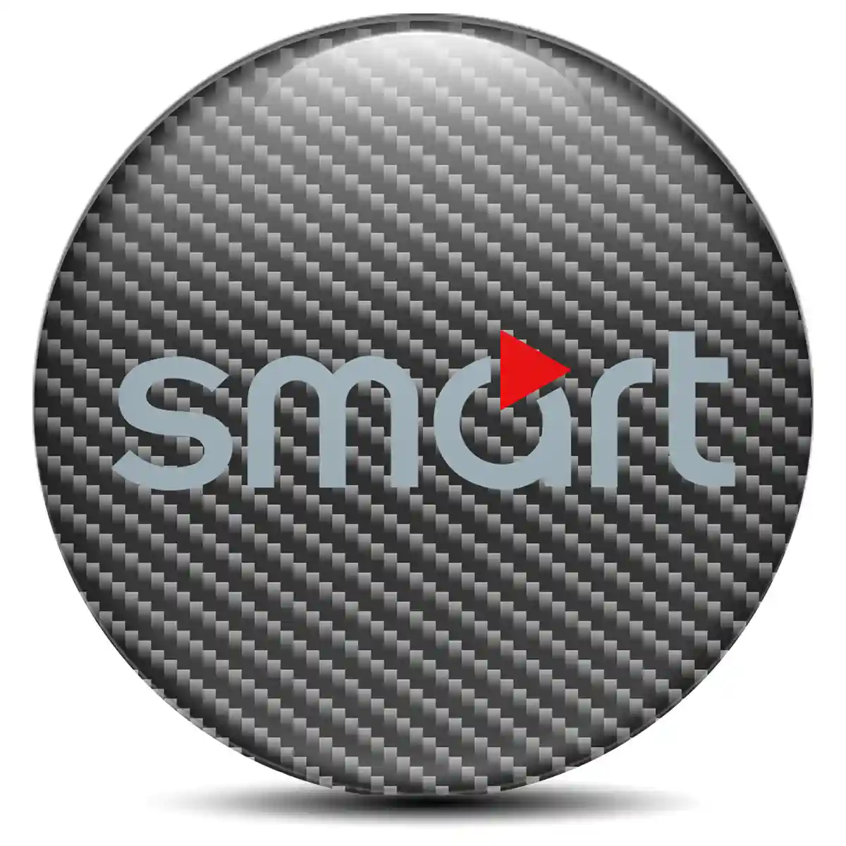 Mercedes Smart Badge Emblems Center Cap Sleek Style
