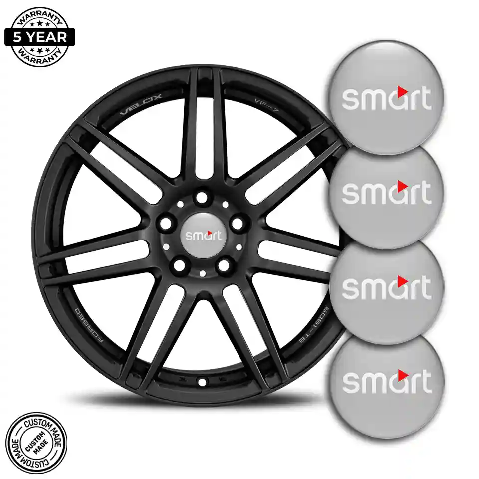 Mercedes Smart Domed Emblem Self-Adhesive Elite Finish