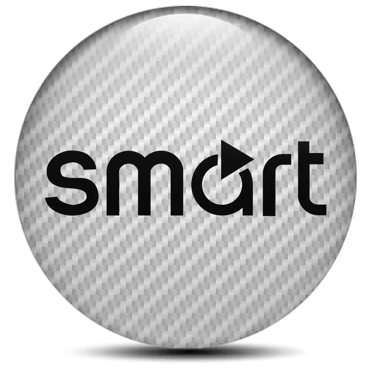 Mercedes Smart Domed Emblem Self-Adhesive Sleek Style