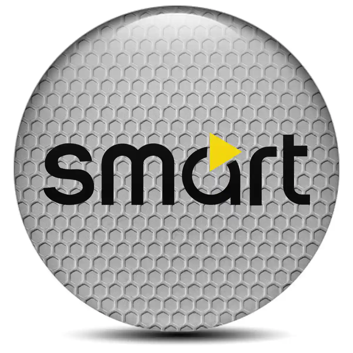 Mercedes Smart Domed Sticker Self-Adhesive Sleek Style