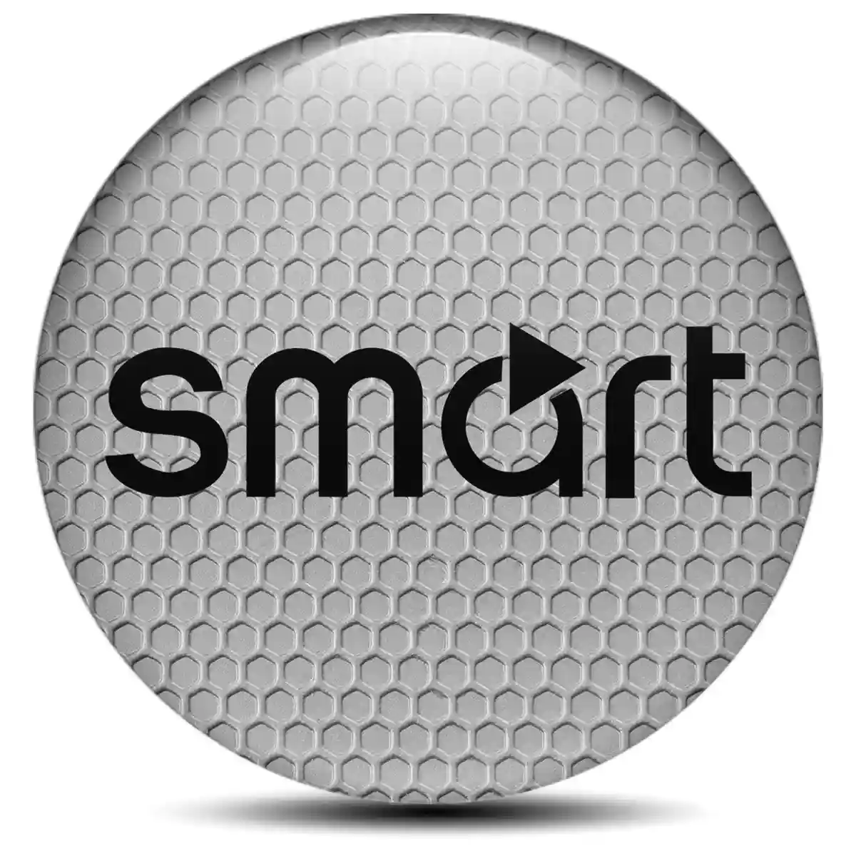 Mercedes Smart Domed Sticker Sleek Style