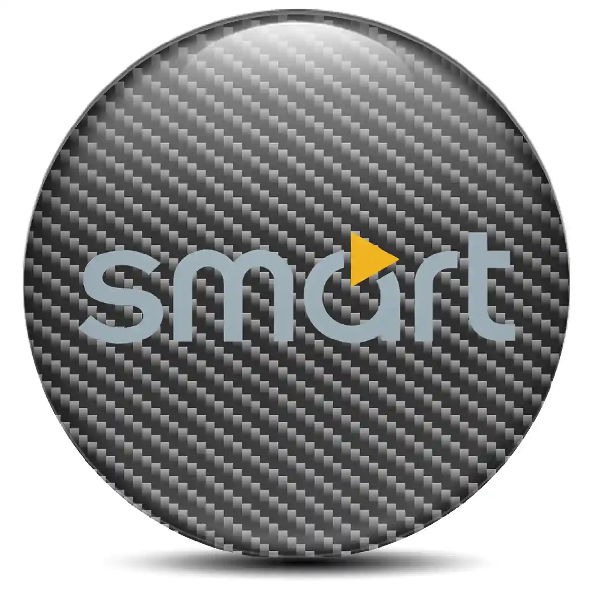 Mercedes Smart Emblem Badge Self-Adhesive Refined Design