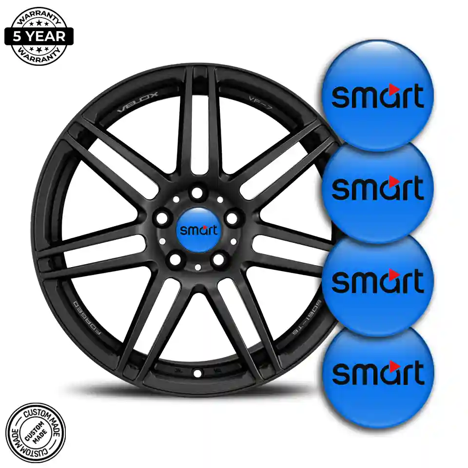 Mercedes Smart Emblem Center Hup Cap Elite Finish