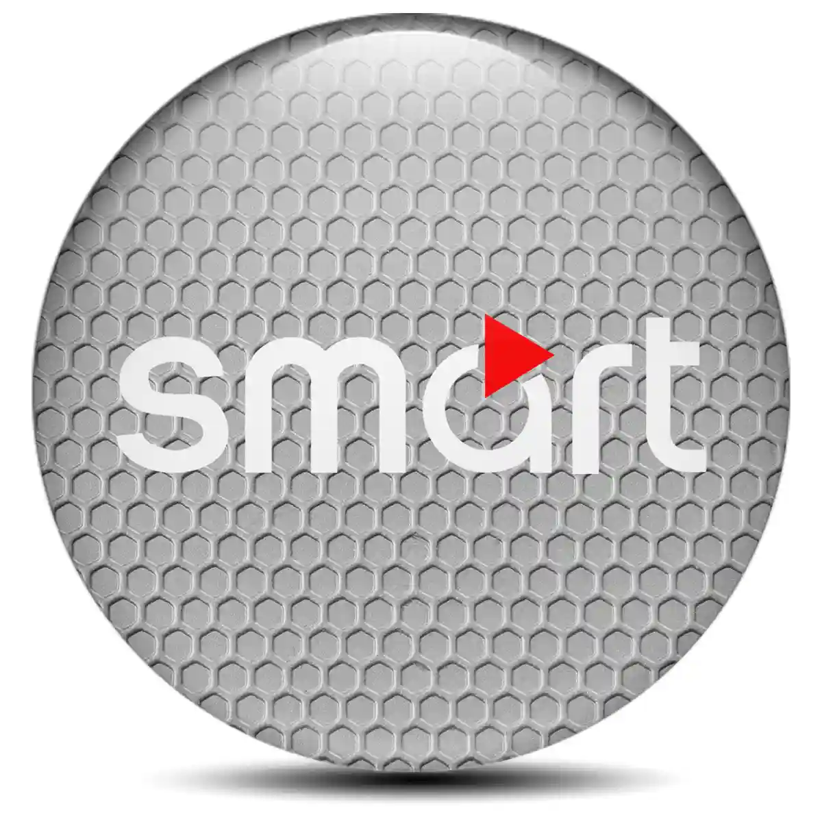 Mercedes Smart Epoxy Sticker Refined Design